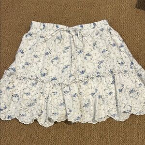 Floral Mini Skirt